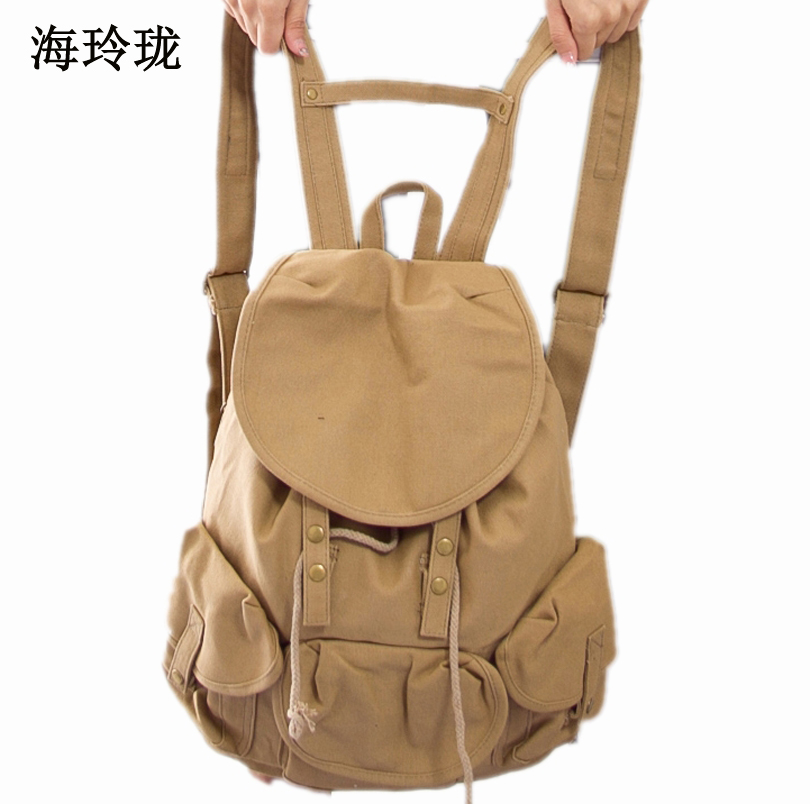 双肩包学生书包韩版...