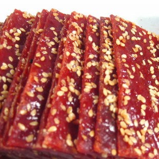  【四件包邮】秒杀～现烤蜜汁芝麻猪肉脯●正片靖江特产零食