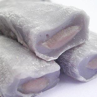  台湾特产零食 三叔公雪之恋 手造麻糬 芋头味180g 麻薯 非常Q糯