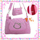 Hello kitty专柜 hello kity 粉色亮皮单肩、斜挎包