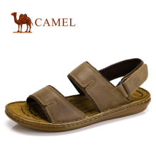 正品促销 Camel/骆驼 2012新款 真皮休闲 男式<span class=H>牛津</span>底凉<span class=H>鞋</span> 2341600