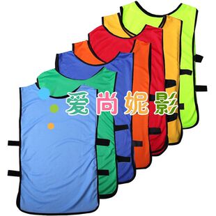 New child group football training vest polyester Ridge, group of women students fight clothing