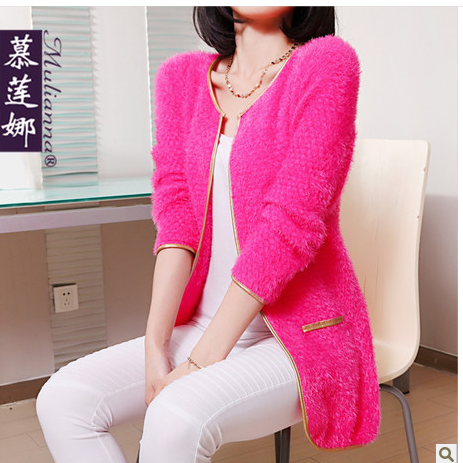 【多图】玫红色<em>针织衫</em>怎么<em>搭配</em>_玫红色<em>针织衫</em>