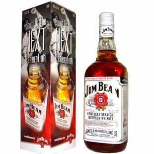  【洋酒】占边波本 白占边威士忌 Jin Beam 750ml 特价 一瓶价