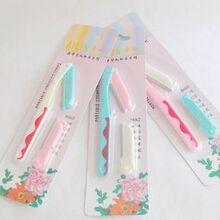 hx53 21-眉毛修饰刀 小巧，便于携带 美眉最爱哦！颜色随机发