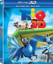 3D电影 蓝光电影碟片 BD50G/里约大冒险 主动快门分时3D 国粤中字