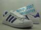 阿迪达斯、ADIDAS SUPERSTAR 2W 08巨星花艺白紫(019778)