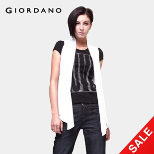 Snap up limited edition Giordano summer coats ladies ' soft lace vest 01371410