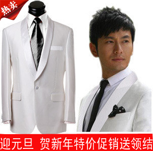 White Groom Suits
