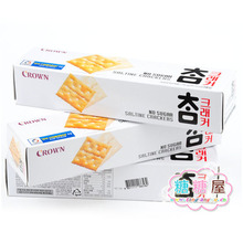 糖糖屋零食特产食品韩国可拉奥太口咸饼干原味56(80)g