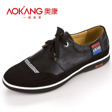 Aokang/奥康 日常休闲鞋 潮流板鞋 真皮商务皮鞋 男鞋 113110389