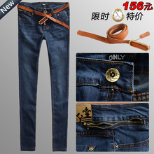 2012新款春夏<span class=H>ON</span><span class=H>LY</span> VG<span class=H>牛仔</span><span class=H>裤</span>专柜正品女显瘦小脚<span class=H>裤</span>潮流 送牛皮腰带