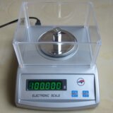 精密电子称电子分析天平秤千分之一天平称面料克重仪200g/0.001g