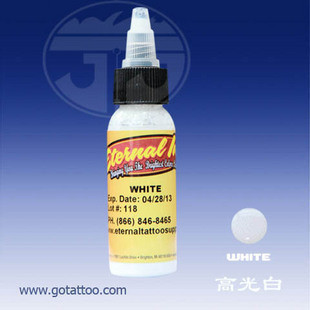 原装进口纹身色料伊特诺高光白刺青颜料安全上