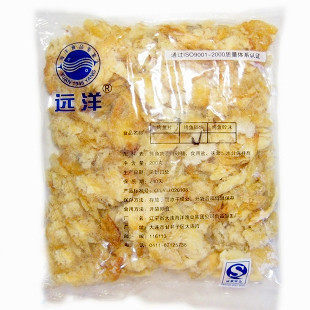 大连特产 海鲜零食 辽渔 远洋烤鱼片  烤鱼碎块/碎片 碎的烤鱼片