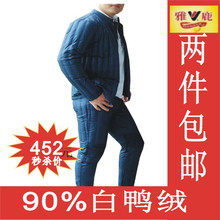 【秒杀】雅鹿羽绒服内衣 男式羽绒内胆套装1025-1016羽绒套装