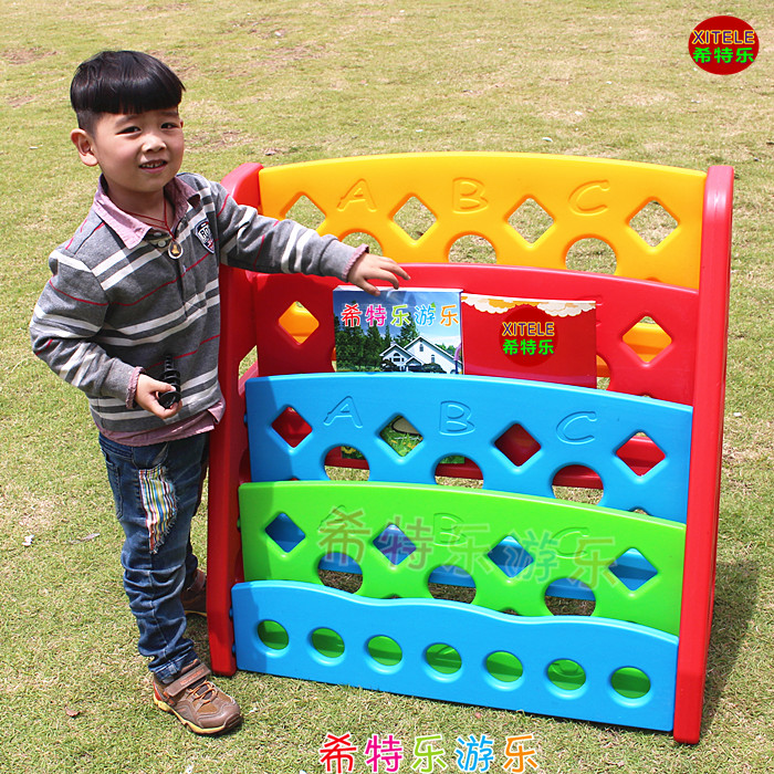 儿童玩具架整理架宝宝书柜幼儿园储物架儿童书架塑料书架|ruв категории подгузник/шампунь/вскармливать/тележка кроватью, детская комната/столы и стулья/мебель, детей хранения шельфа/принимает рамки - от Buy2taobao.com для оказания профессиональной услуги покупки агента Taobao