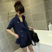 Q52 ~ romantic retro high-end fabrics Korean female waist coat