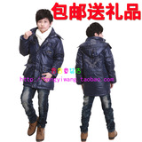 2011冬款新款正品太阳雪人男童羽绒服/儿童羽绒/男中大童羽绒服T9