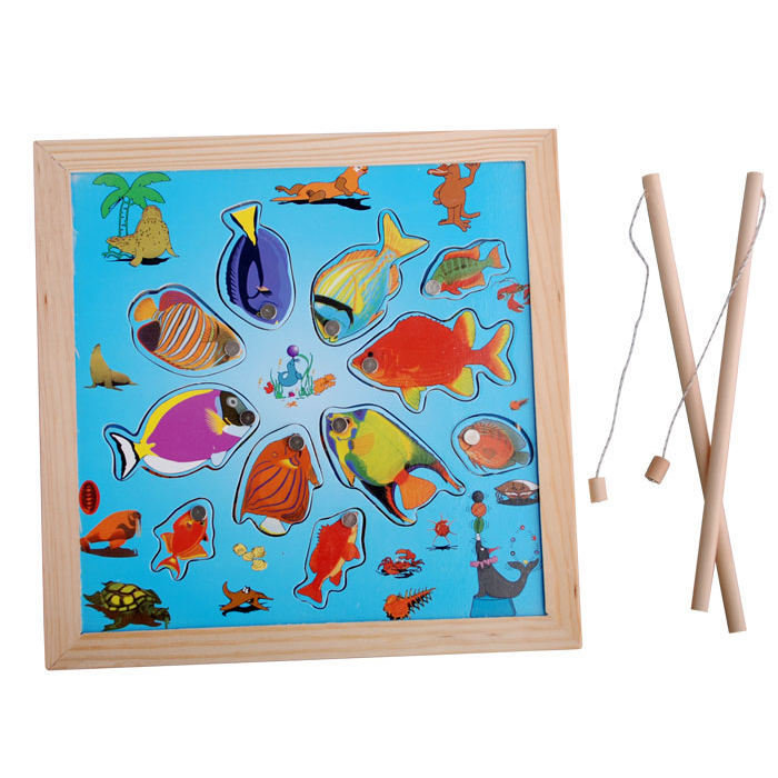 Intellectual development wooden children Puzzle Intelligence toys Double pole magnetic Cat fishing Puzzlesin the Toy/Childs/Puzzle/Building block/Model , Beads/Jigsaw/Pair/Disassembly/Beat Toy , Fishing Toys category - from Buy2taobao.com to provide professional Taobao agent buy service