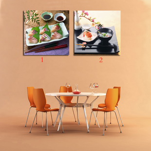  日式美食装饰画 日本料理寿司店 餐饮餐厅餐馆酒店宾馆挂画无框画