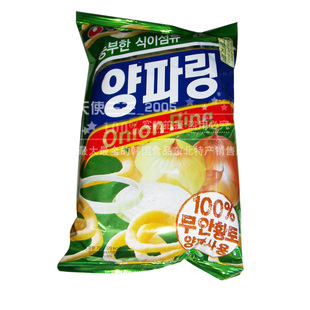  韩国洋葱圈70克 韩国膨化食品 农心洋葱圈 江浙沪6元快递封顶