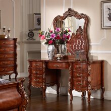帝轩 美式家具 梳妆台 实木家具 妆台 美式家具 化妆台/KSHT