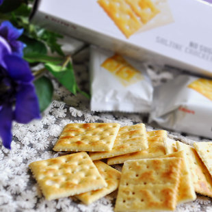 韩国进口零食品 可拉奥crown太口咸苏打饼干 低卡代餐饱腹