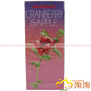  小腻腻推荐healtheries 贺寿利 水果茶 蔓越莓苹果茶 保护眼睛