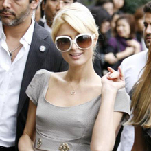 Gafas de sol Dior versión de la moda de la moda (blanco) verdadera mujer