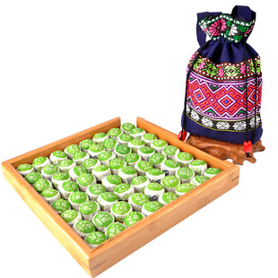  【一淘专享价】包邮买3送1 荷叶迷你小沱茶250g 普洱茶 熟茶 茶叶