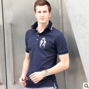 vivienne westwood 2011新款 翻领男保罗刺绣T恤 立领短袖 polo衫