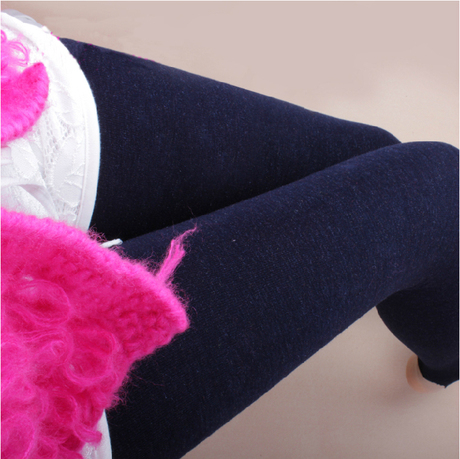 春季新款七彩棉无缝一体裤韩版外穿薄款显瘦