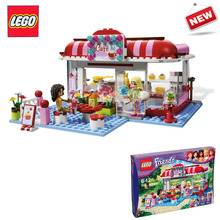 正品LEGO乐高积木玩具 friends女孩 3061 城市公园咖啡厅 新品6