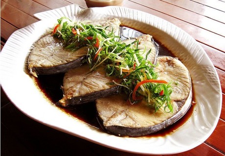 温州炎亭特产海鲜深海酱香淡咸马鲛鱼马友鱼干