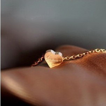 Pequeño y simple amor de Corea Cartier 14K collar de Miss Rose Jin joyas Caijin regalo de la joyería