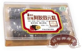  药店正品 带防伪 山东鲁润玫瑰阿胶固元膏450克  精心熬制