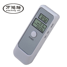 正品包邮 万鸿瑞便携式酒精测试仪汽车用品 酒驾检测器 双屏专利