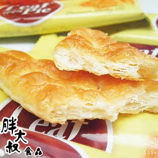  韩国原装进口零食品 乐天蜂蜜树叶饼干 真的很好吃90g/170g 正品