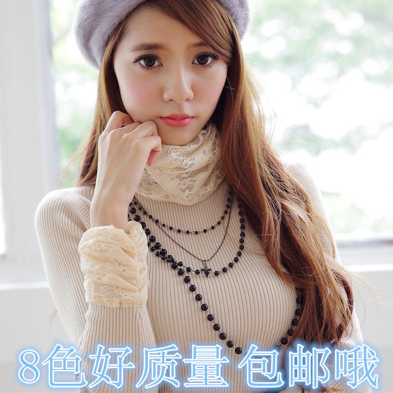 2014春秋装新款<em>女装打底毛衣</em>女韩版<em>修身短款</em>