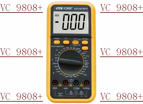 原装胜利 VC9808+ 数字万用表可测频率 温度 电感 电容在类目 五金/工具, 仪器仪表, 万用表中 - 来自Buy2taobao.com提供专业的淘宝代购服务