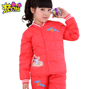  淘金币 儿童羽绒内胆 套装 梵贝拉女童羽绒内胆儿童装羽绒服内胆