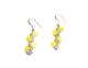施华洛世奇DIY 贵族黄水滴耳坠