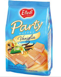 ㊣原装进口 Elledi爱利地香草华夫块(250g)