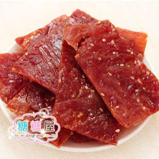 糖糖屋零食特产食品靖江蜜汁猪肉脯好吃新鲜美味纯正