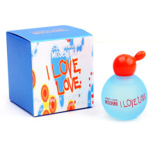 (免税正品)Moschino梦仙奴 I Love Love 爱恋爱女士香水4.9ml