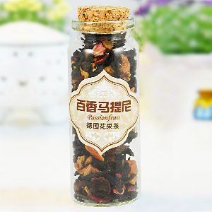  百香马提尼/德国进口花果茶/水果茶/果粒茶/10g迷你装/爱这茶语