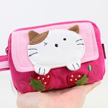 ȫ��7.5�� CK144 QQè�IIphoneƻ���ֻ��� �Ĳ�ڴ���Ǯ�� 5ɫ��