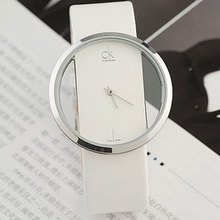 CK.  Glam serie neutral y transparente relojes de moda internacional, elegir un estilo simple y elegante de cuatro colores