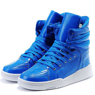  雅煊男靴子时尚靴短靴皮靴男士靴子韩版时尚潮流英伦高帮靴马丁靴